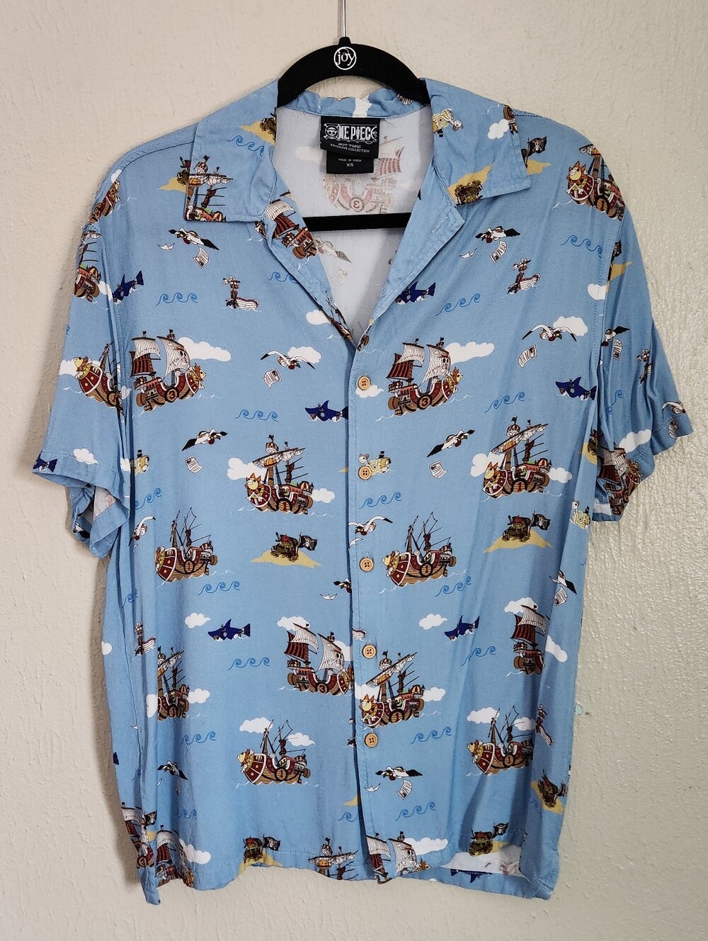 One Piece Button Down Top